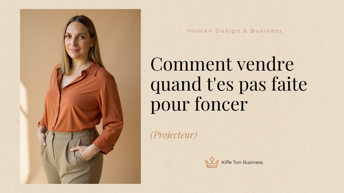 Comment vendre quand t&rsquo;es pas faite pour foncer (Projecteur)