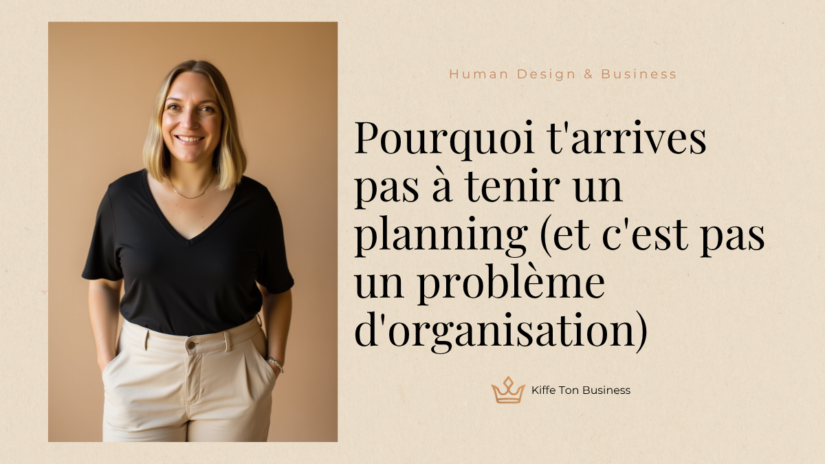 Pourquoi t&rsquo;arrives pas à tenir un planning (et c&rsquo;est pas un problème d&rsquo;organisation)